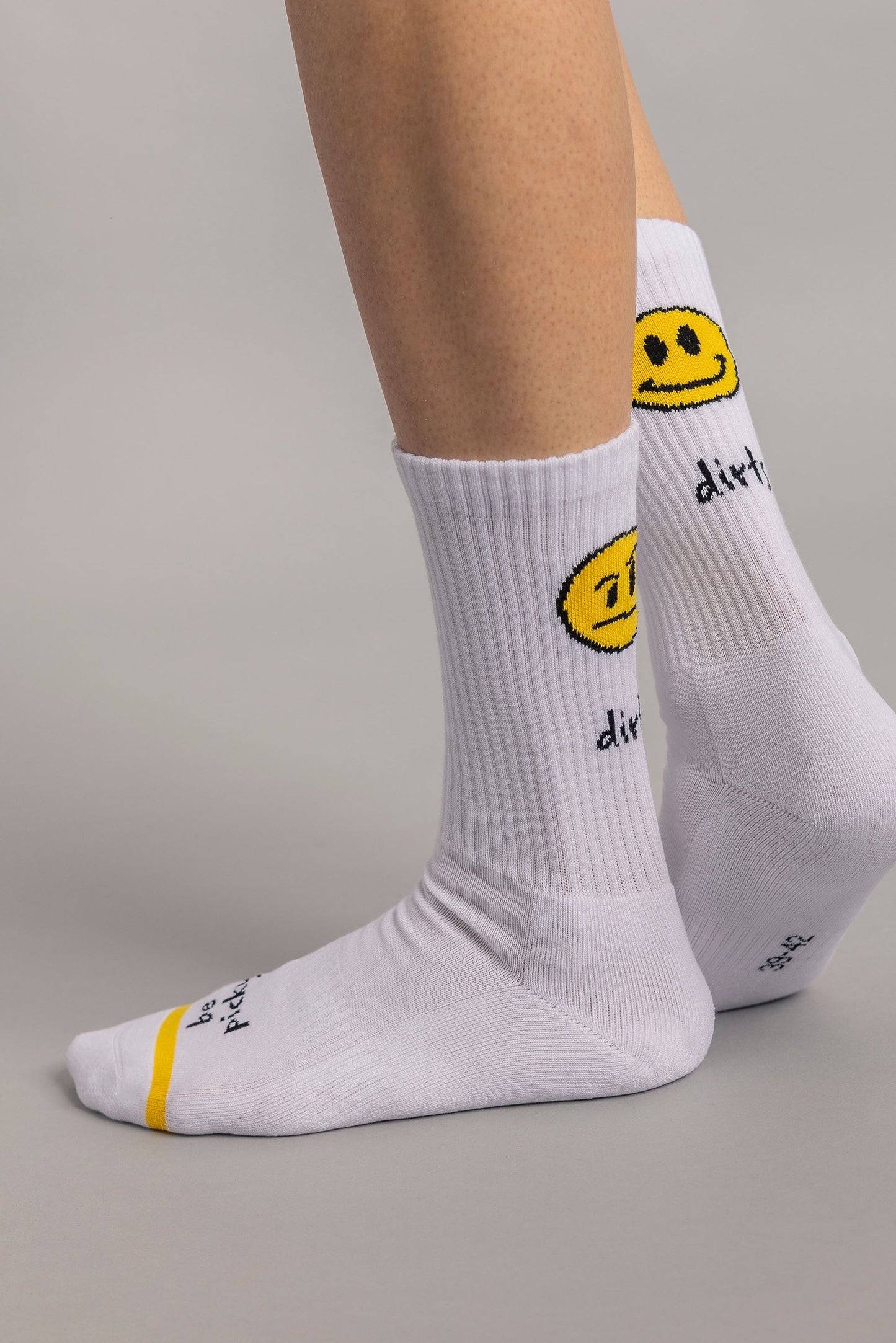 Be Picky Socks, White