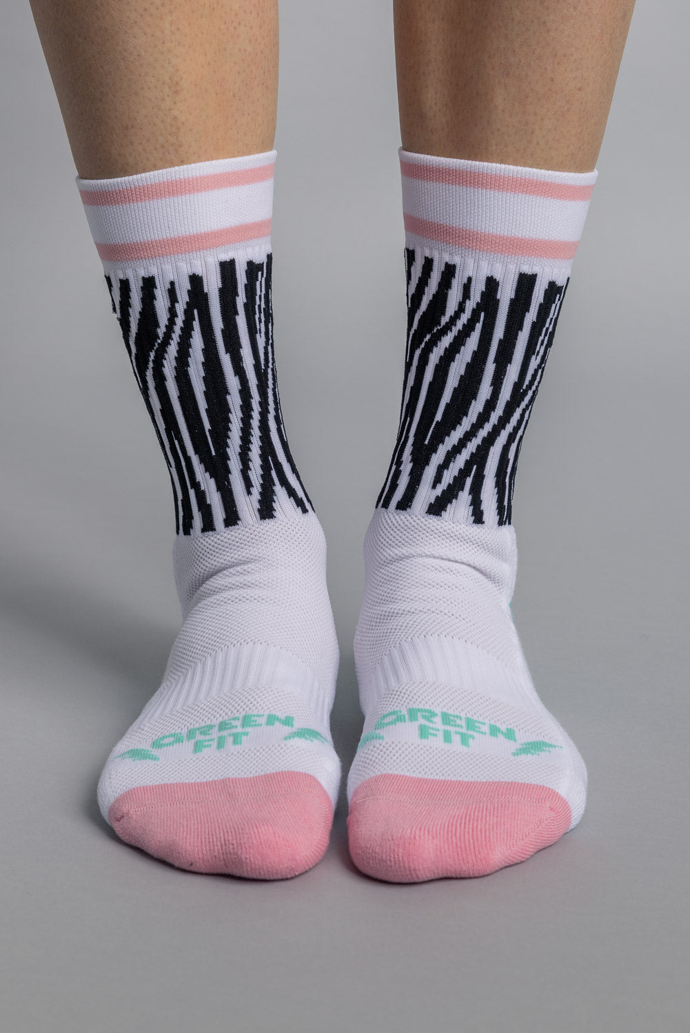 Green Fit Athletic Socks