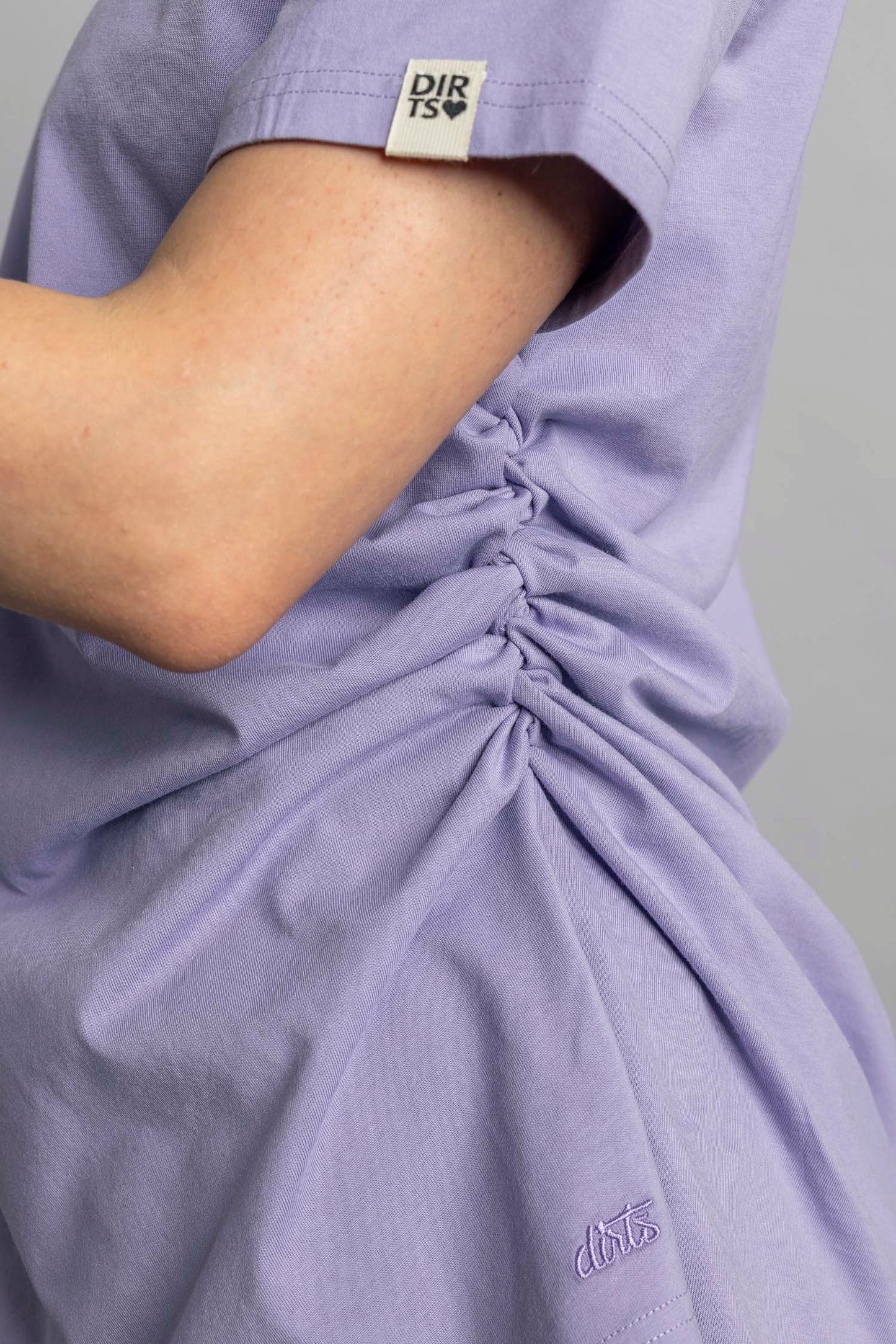 UPCYCLING Asymmetrical T-Shirt Lavender