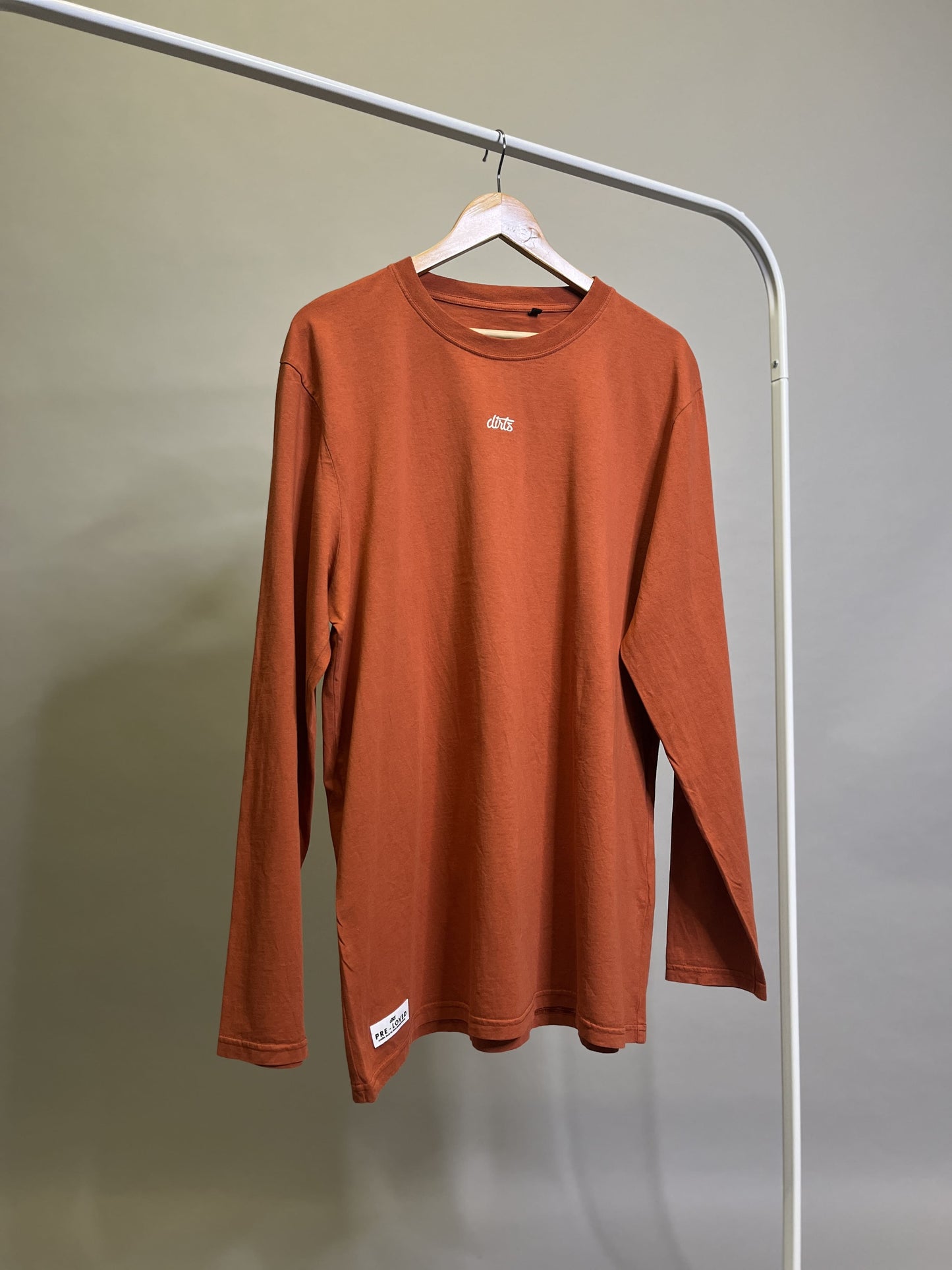 PRE-LOVED Recycled Cotton Logo Longsleeve, XL