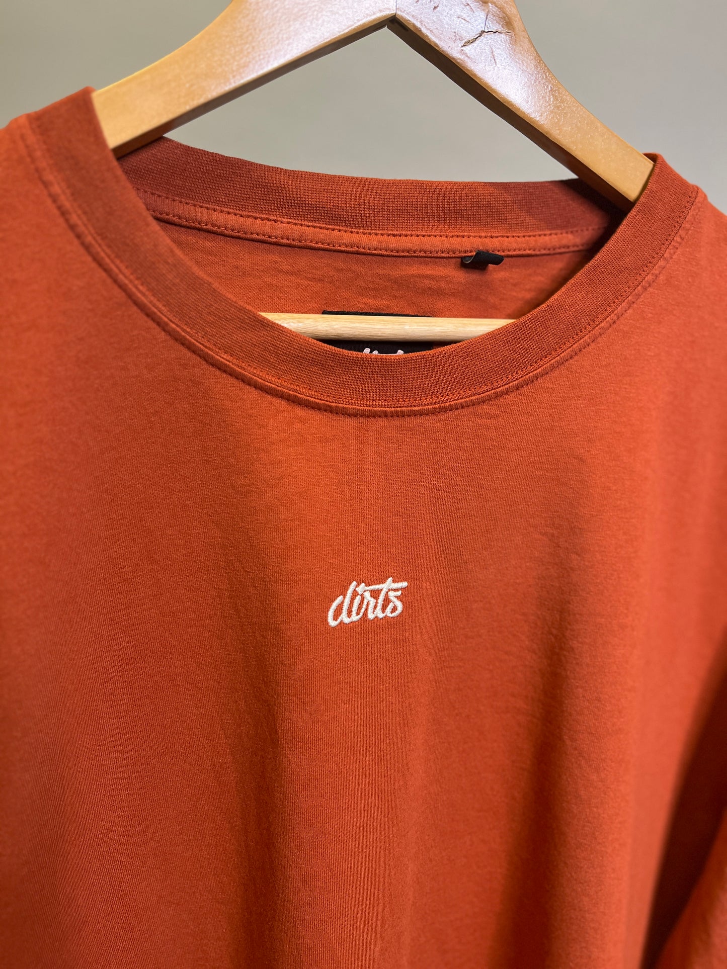 PRE-LOVED Recycled Cotton Logo Longsleeve, XL