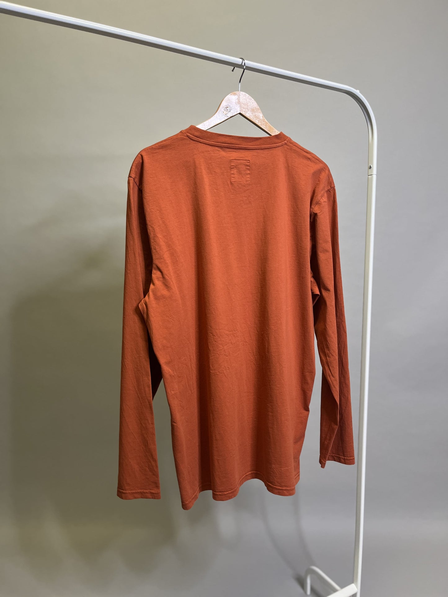 PRE-LOVED Recycled Cotton Logo Longsleeve, XL