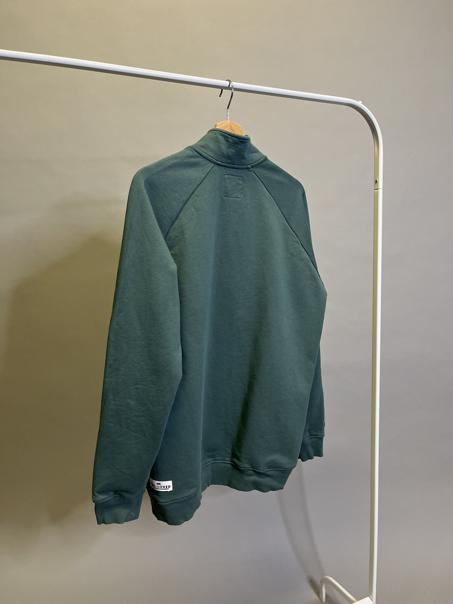 PRE-LOVED Quarter Zip Raglan, XL