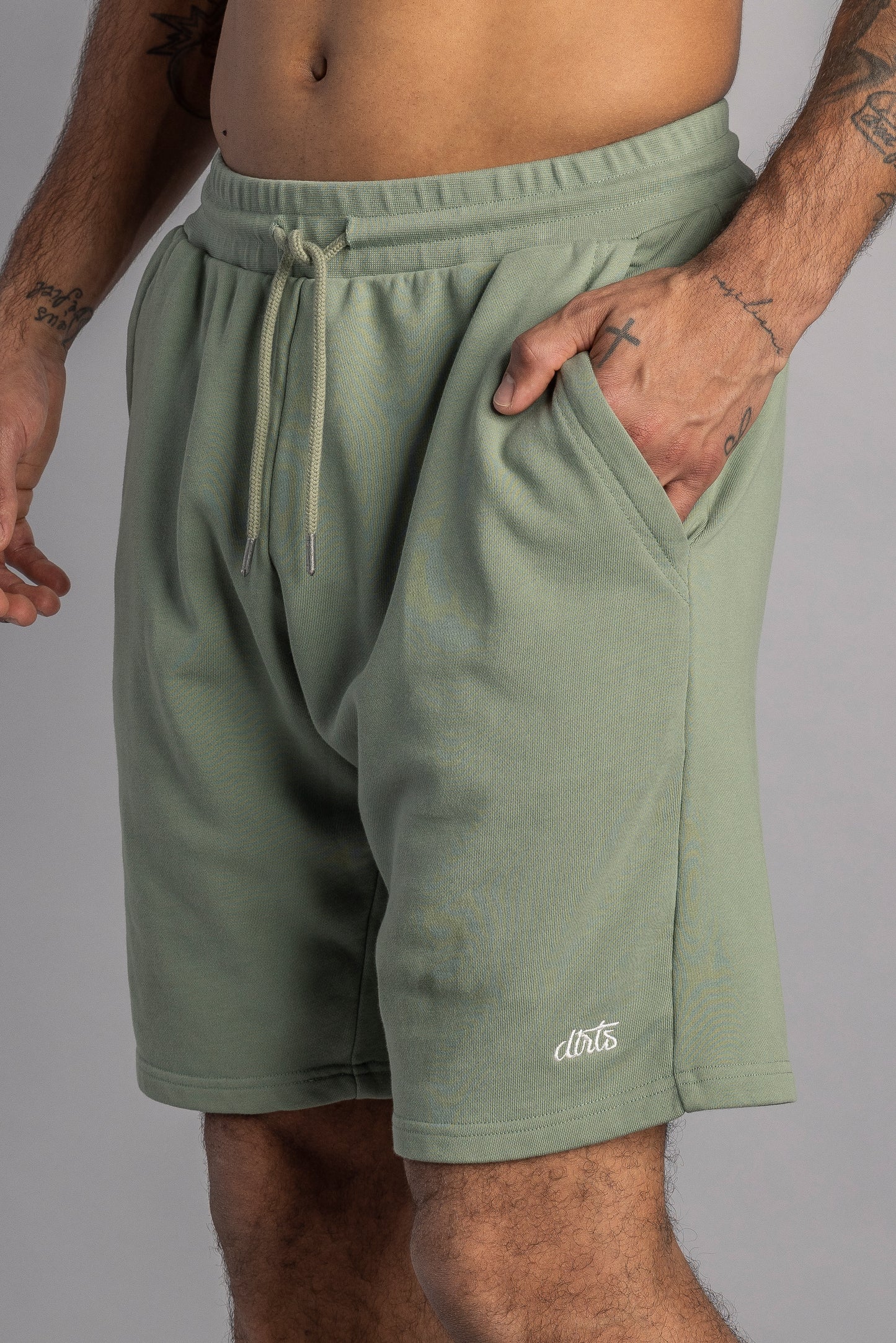 Sweatshorts Unisex, Leek Green