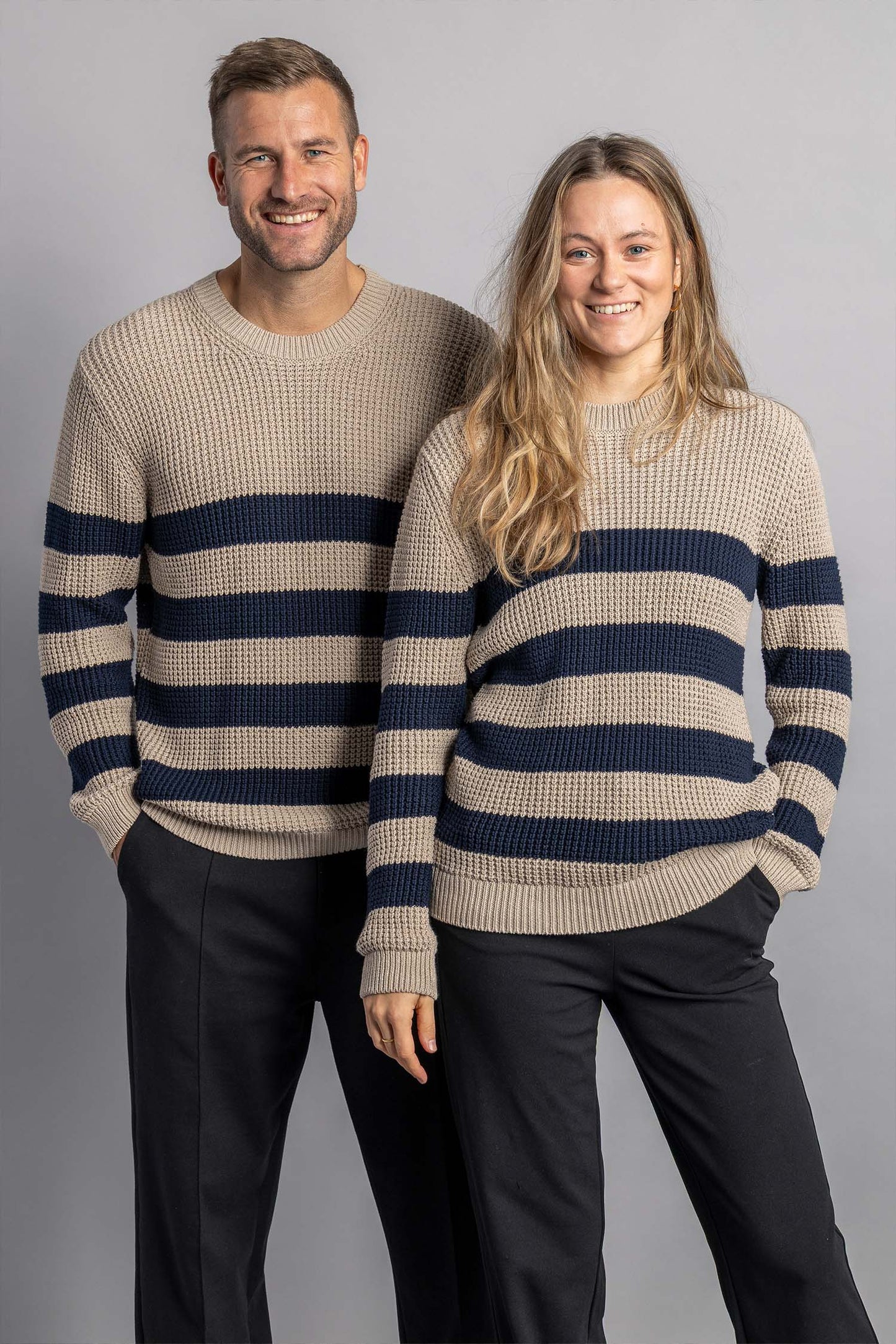 Knit Striped Crewneck