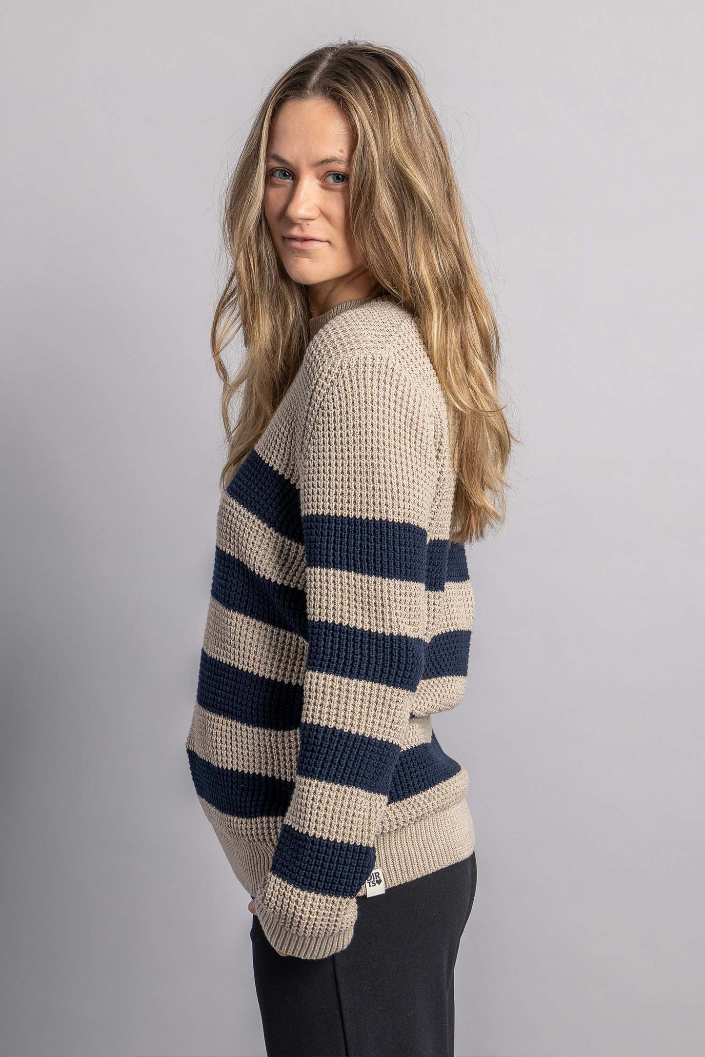Knit Striped Crewneck