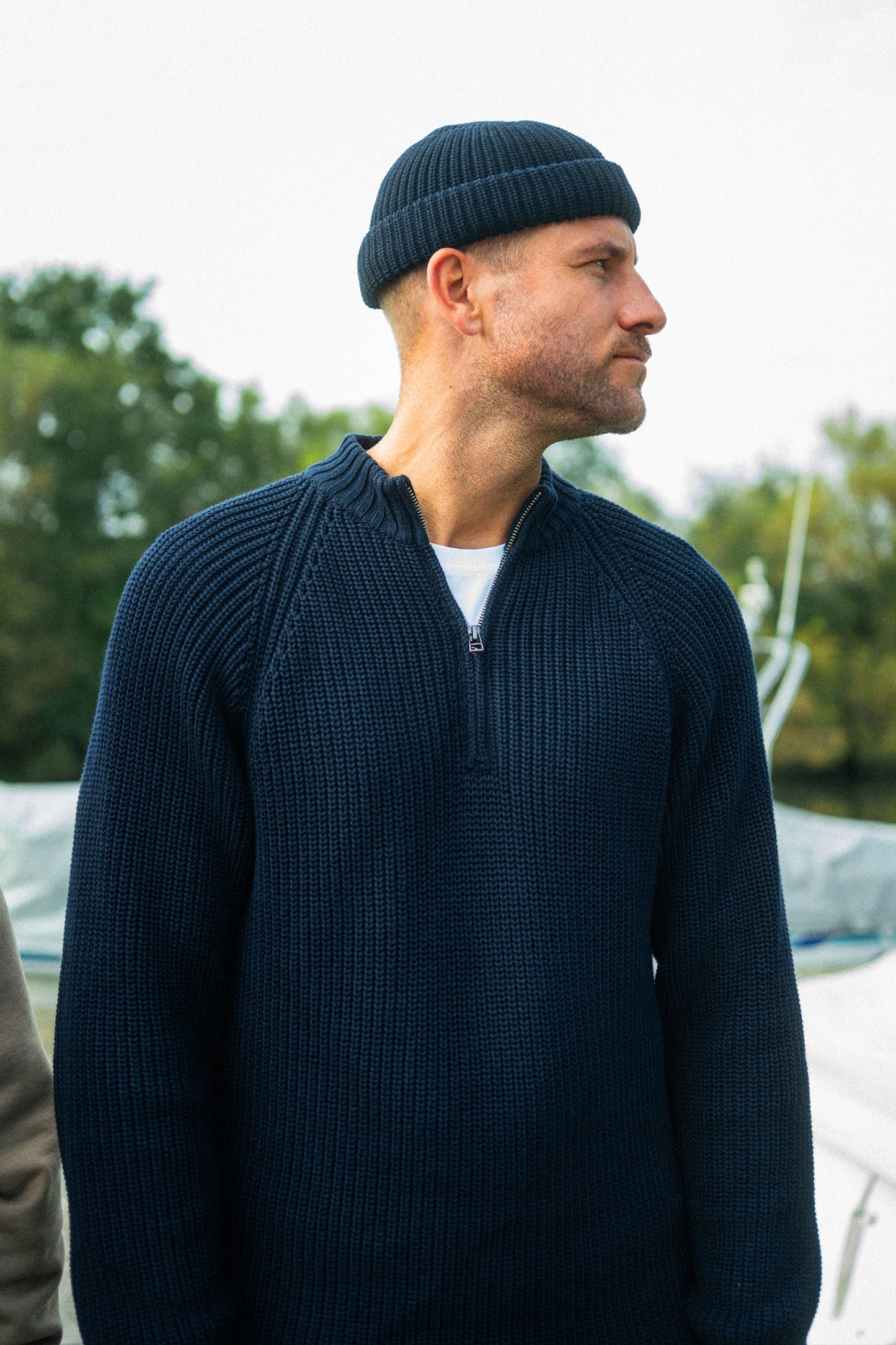 Knit Quarter Zip