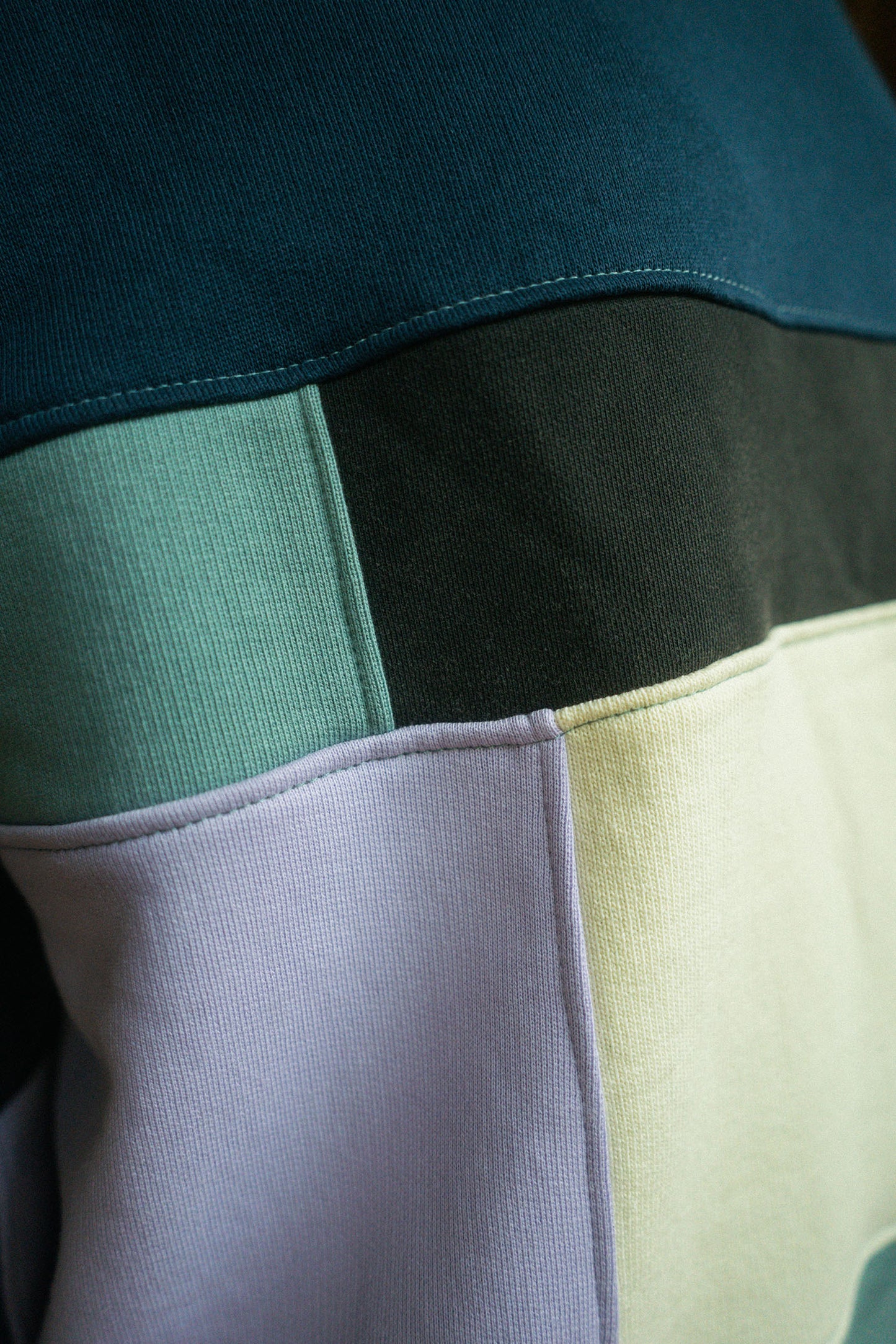 UPCYCLING Patchwork Crewneck Unisex