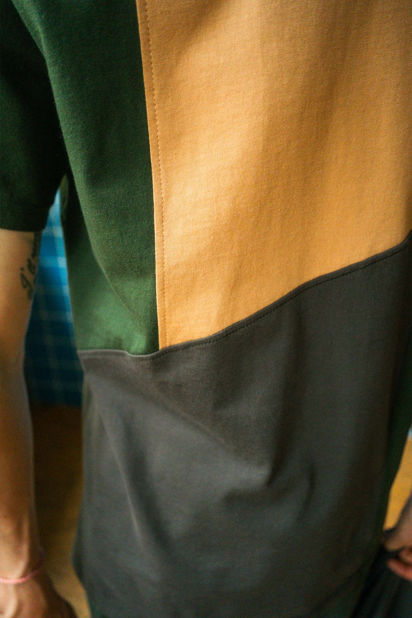 Upcycling Green River T-Shirt Size M