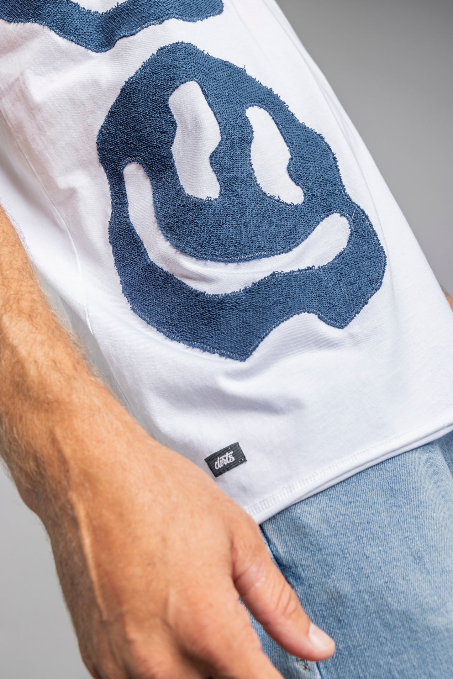 Upcycling Smiley Vintage T-Shirt