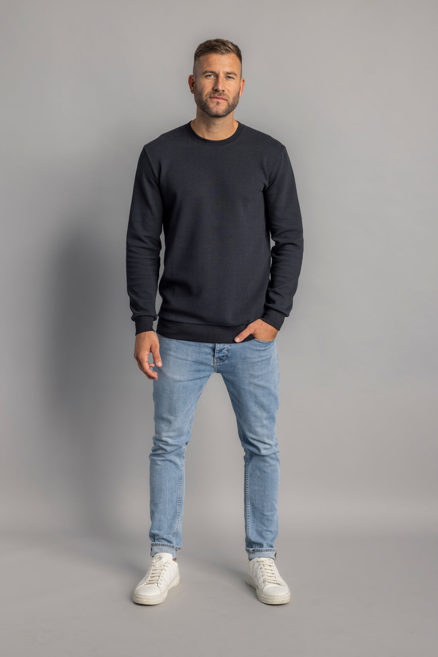 Waffle Piqué Longsleeve