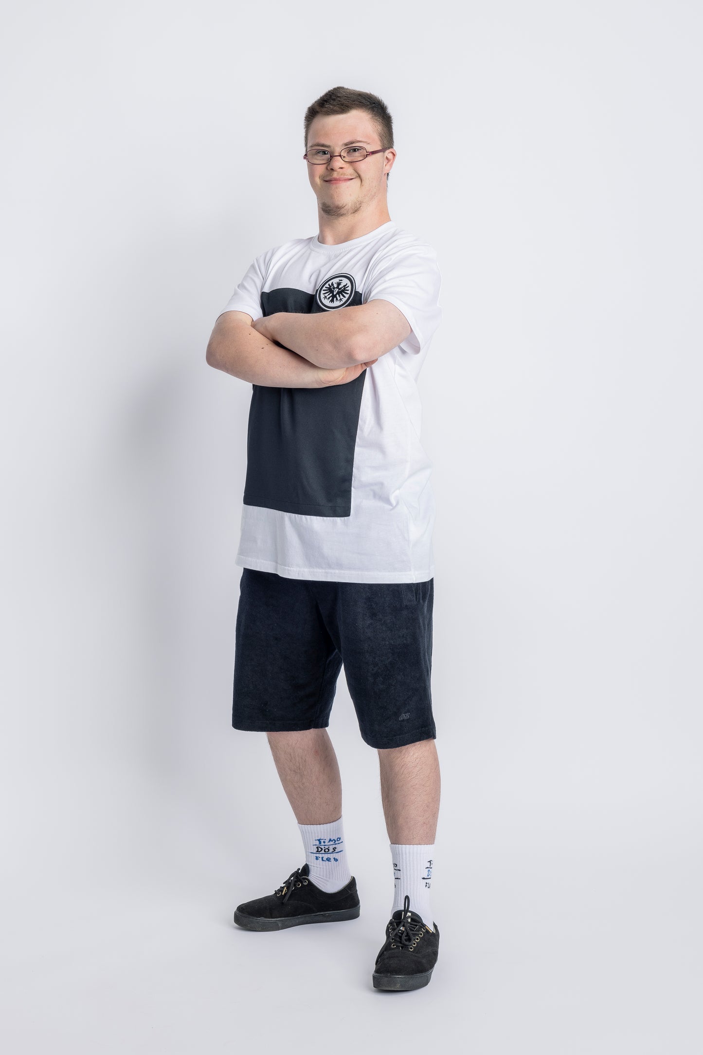 SGE X DIRTS Block T-Shirt, White