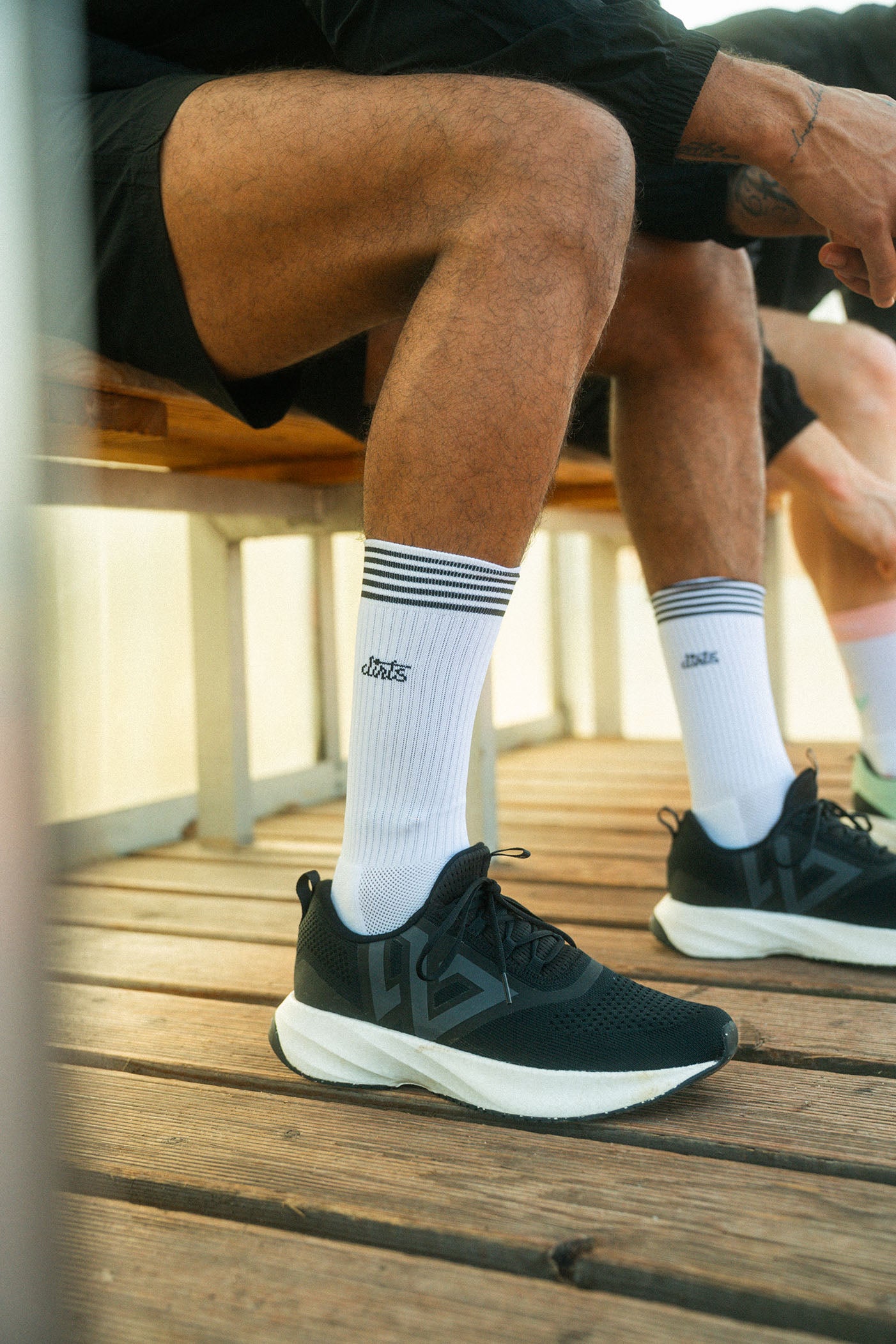 Striped Athletic Socks