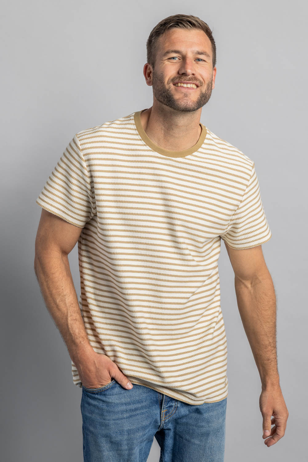 50s Striped T-Shirt – DIRTS - Main Image