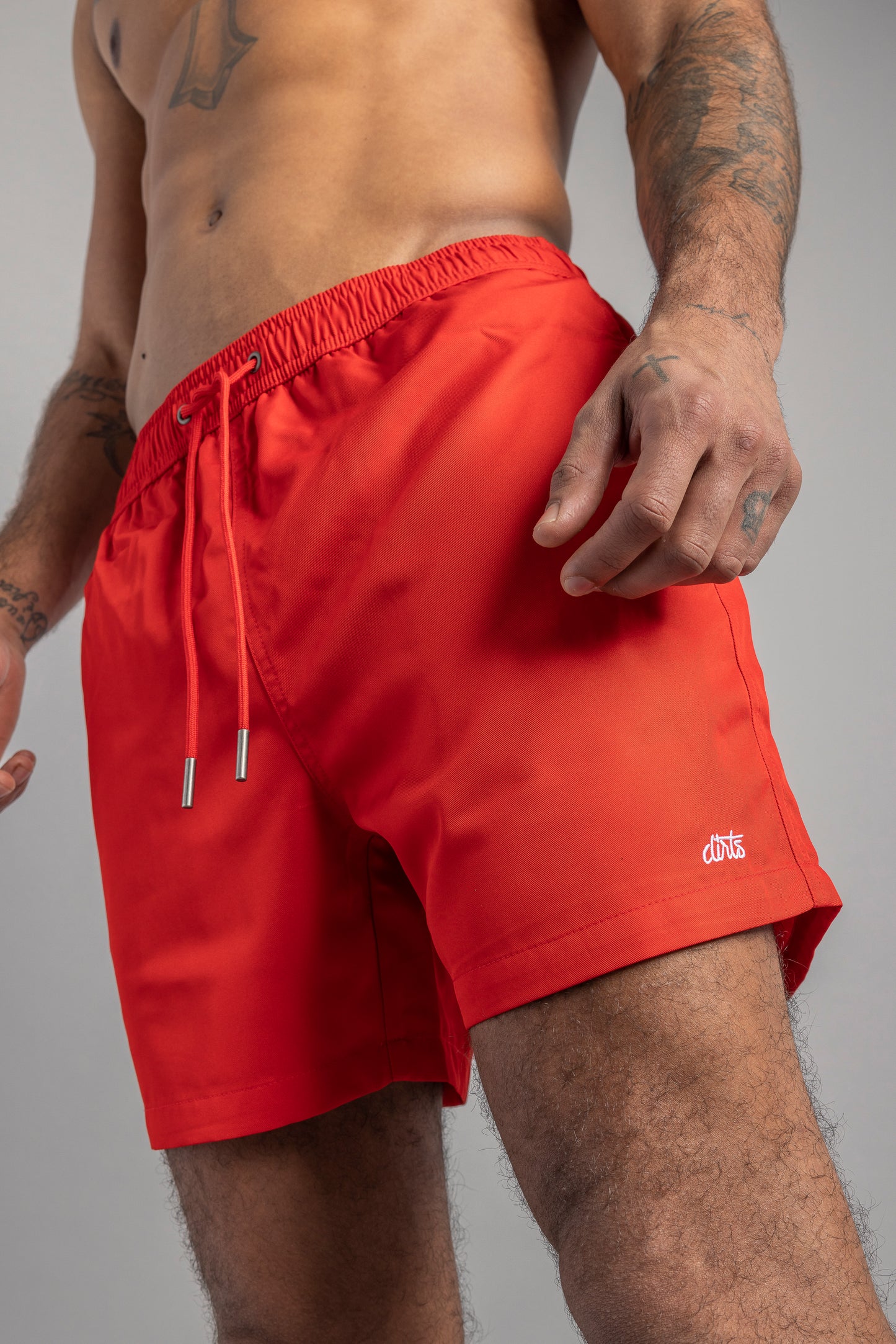 Recycled Swim Shorts RPET, Classic Red