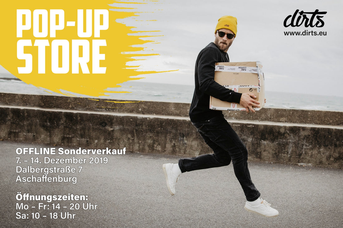 DIRTS POP UP STORE