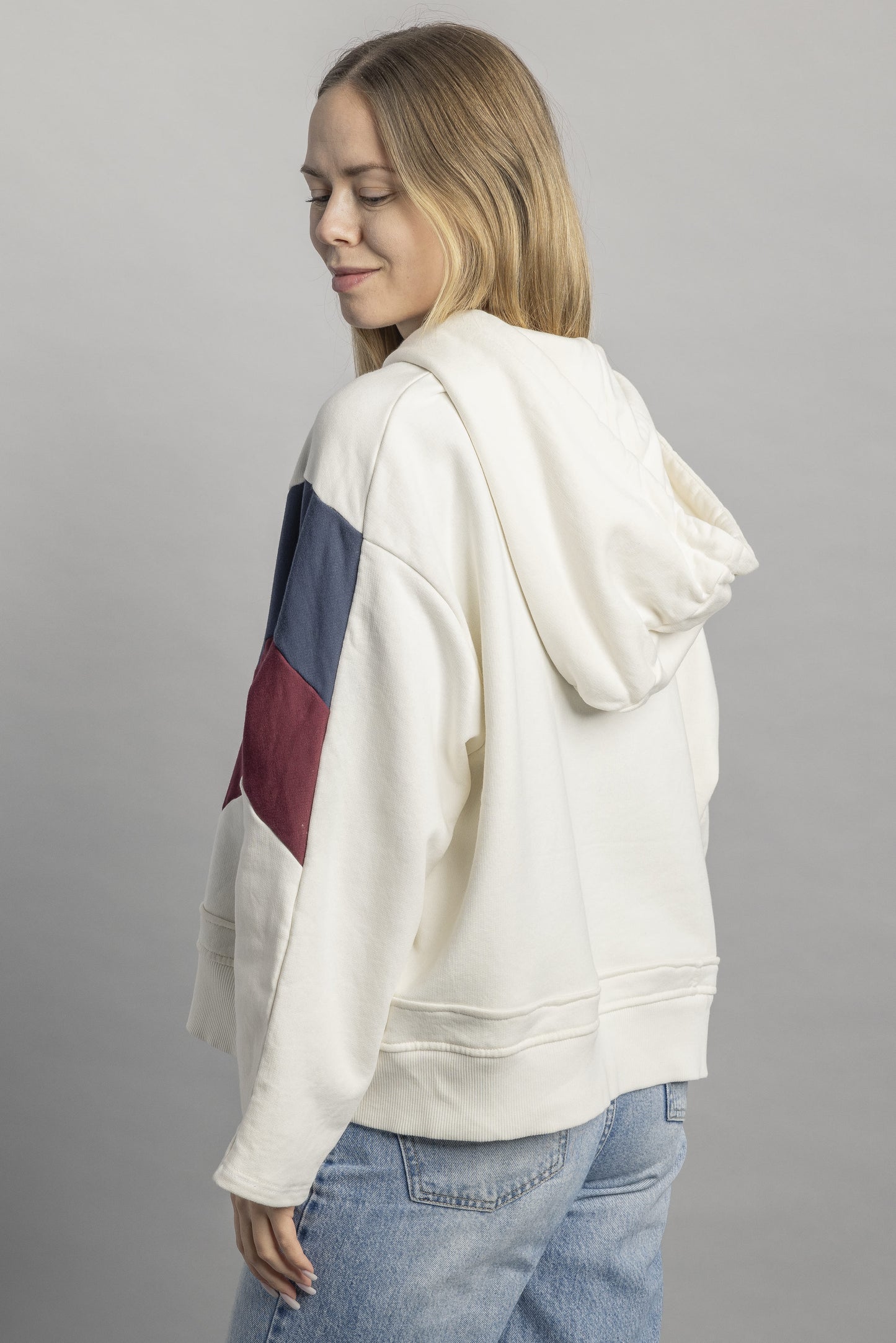 UPCYCLING Oversized Signature Hoodie, one size fits most