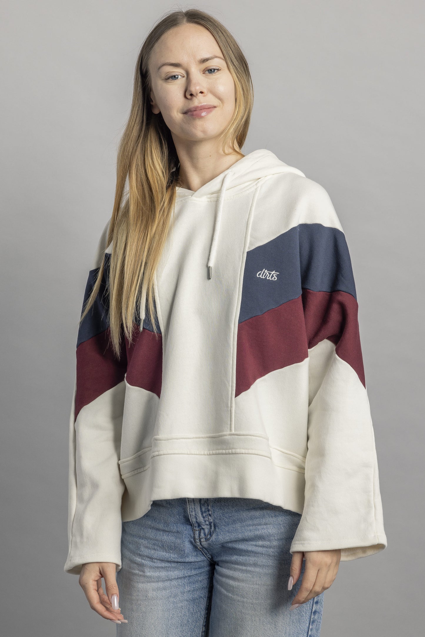 UPCYCLING Oversized Signature Hoodie, one size fits most