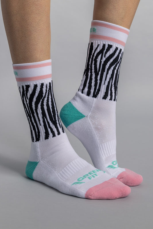 Green Fit Athletic Socks