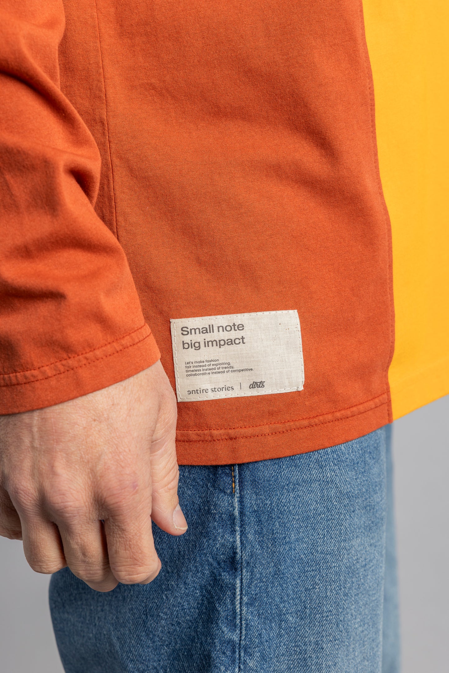 UPCYCLING Colorblock Longsleeve, XL