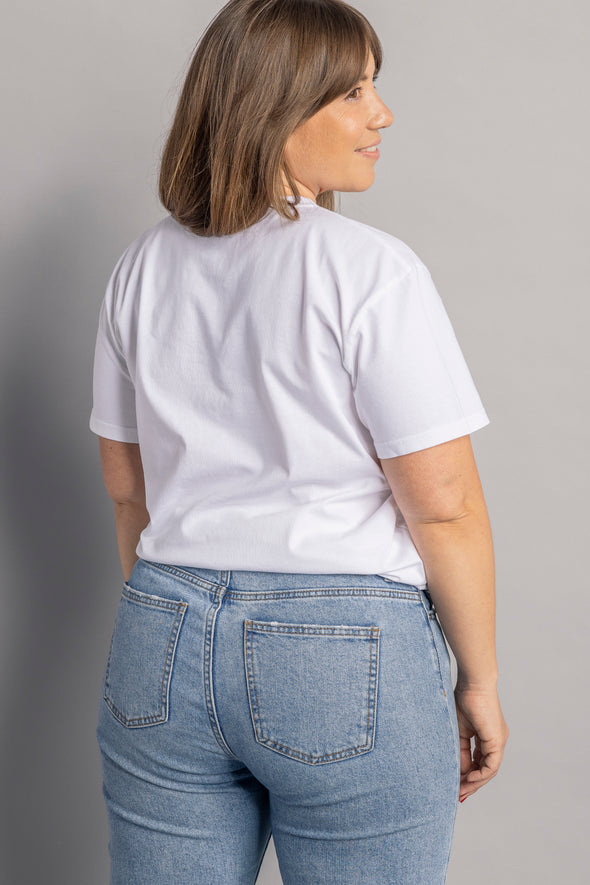 Premium Blank T-Shirt Unisex, Weiß
