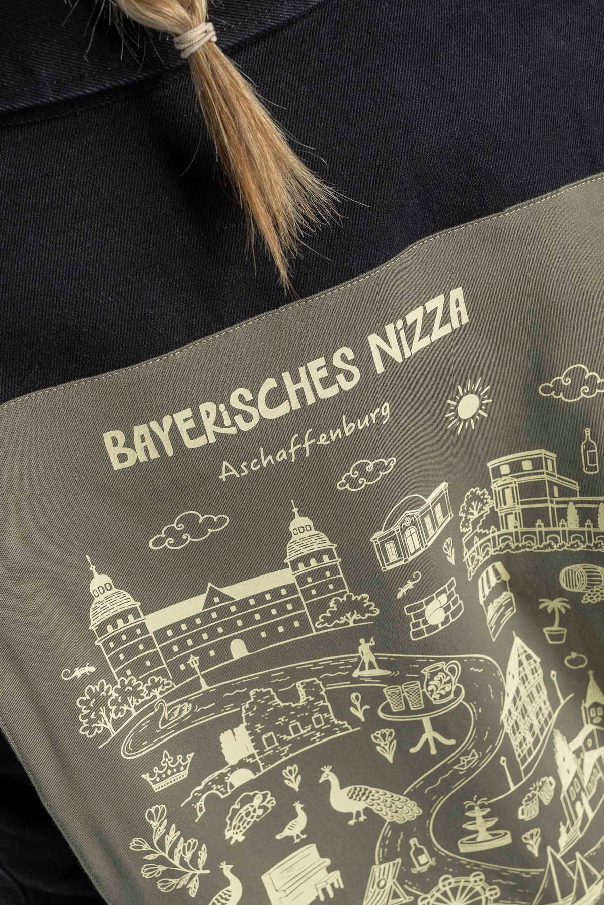 UPCYCLING Denim Jacket BAYERISCHES NIZZA