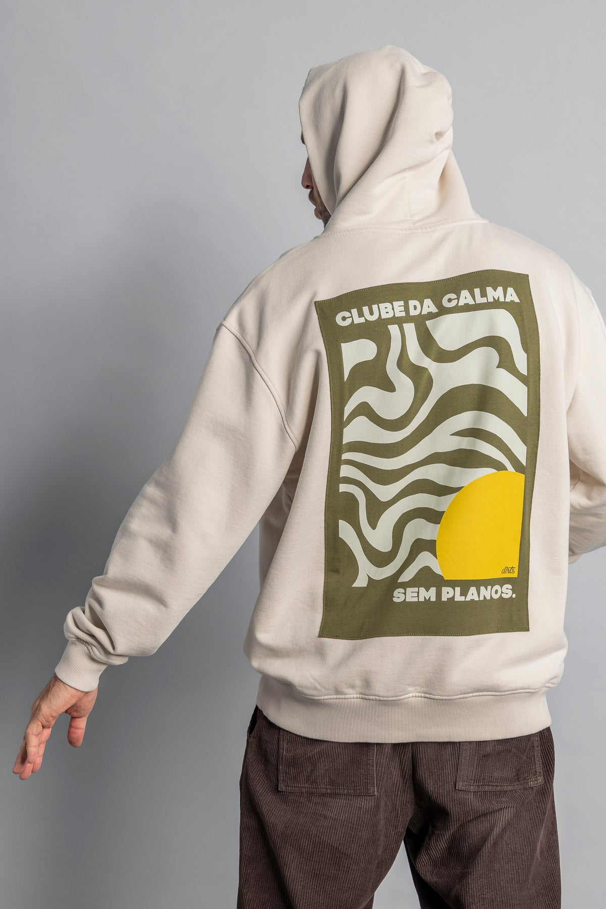 UPCYCLING Oversized Hoodie CLUBE DA CALMA