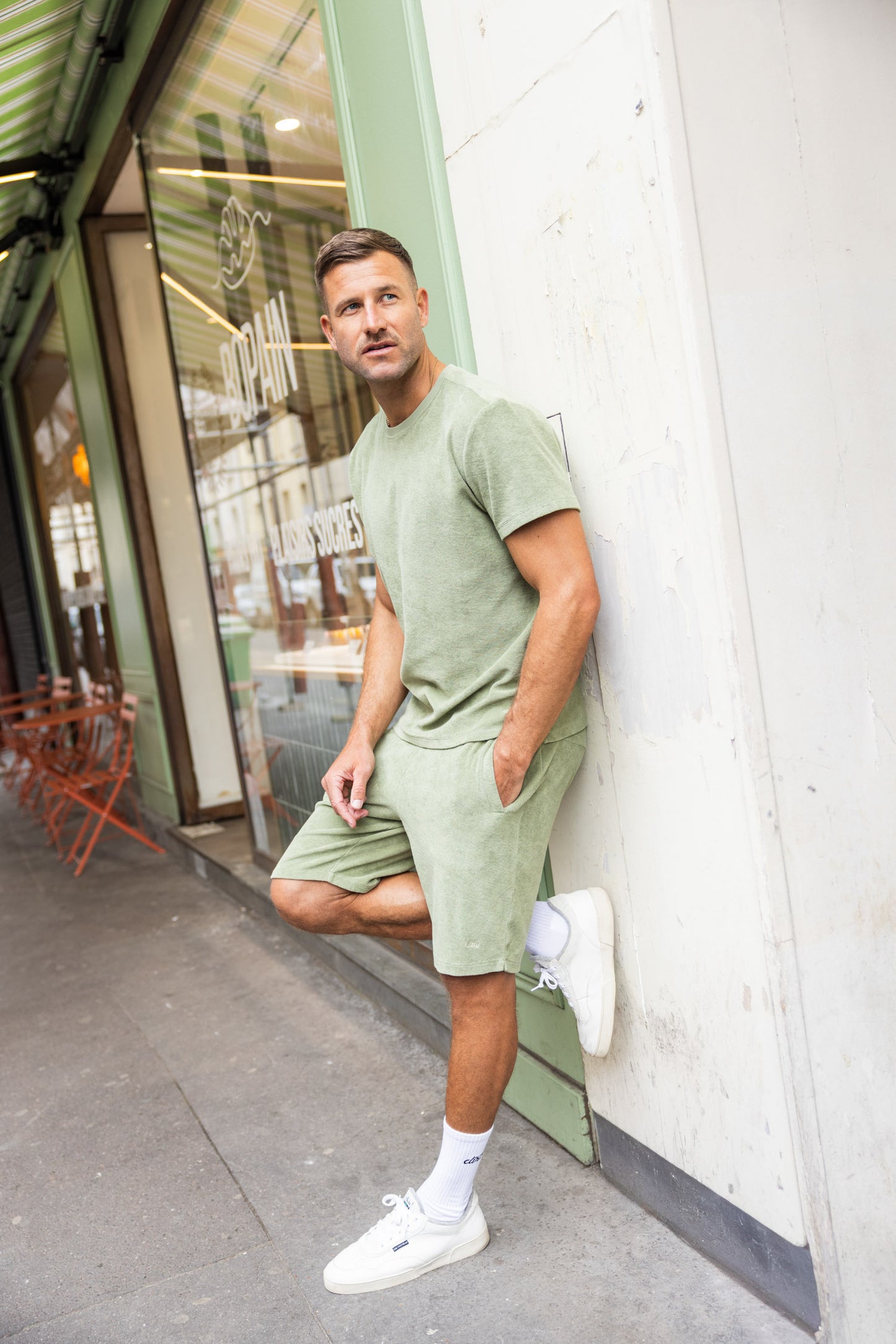 Terry Set Sage Green