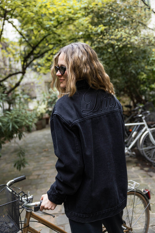 UPCYCLING Logo Denim Jacket PARIS EDITION