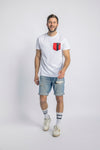 SGE x DIRTS Pocket T-Shirt, Weiß
