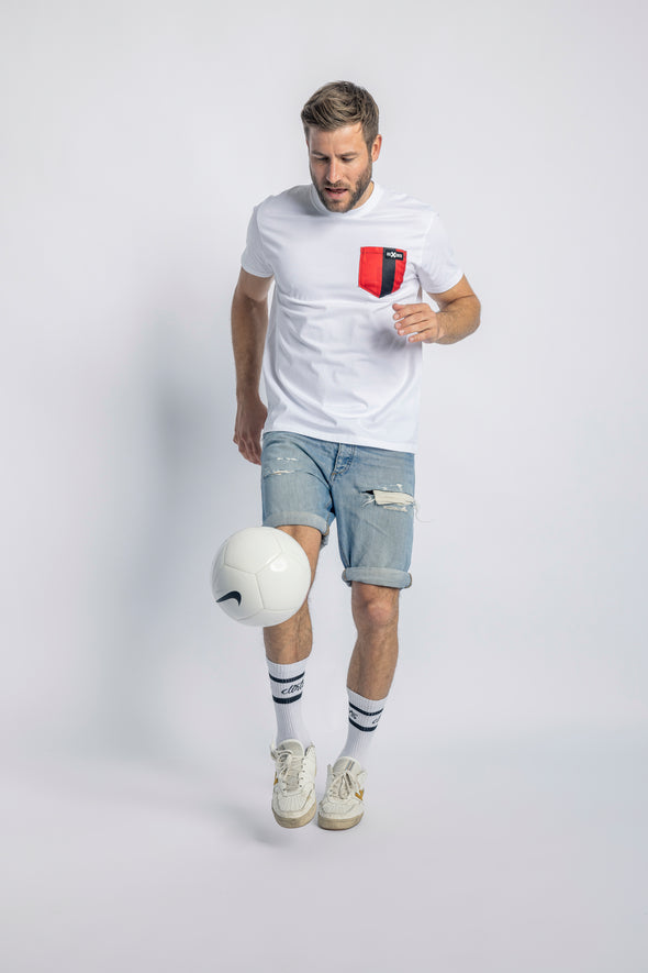 SGE x DIRTS Pocket T-Shirt, Weiß