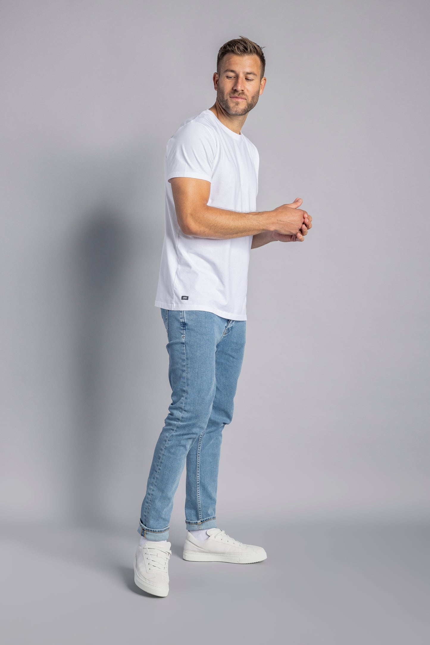 3-Pack Premium Blank T-Shirt SLIM, White