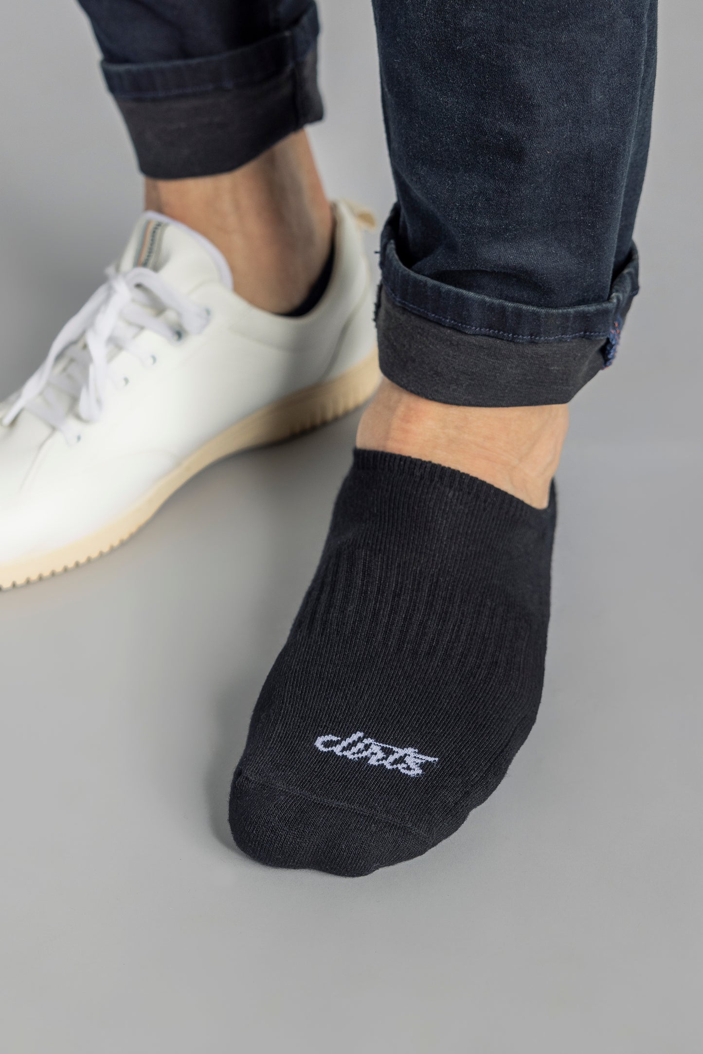 Pack of 2 sneaker socks, white