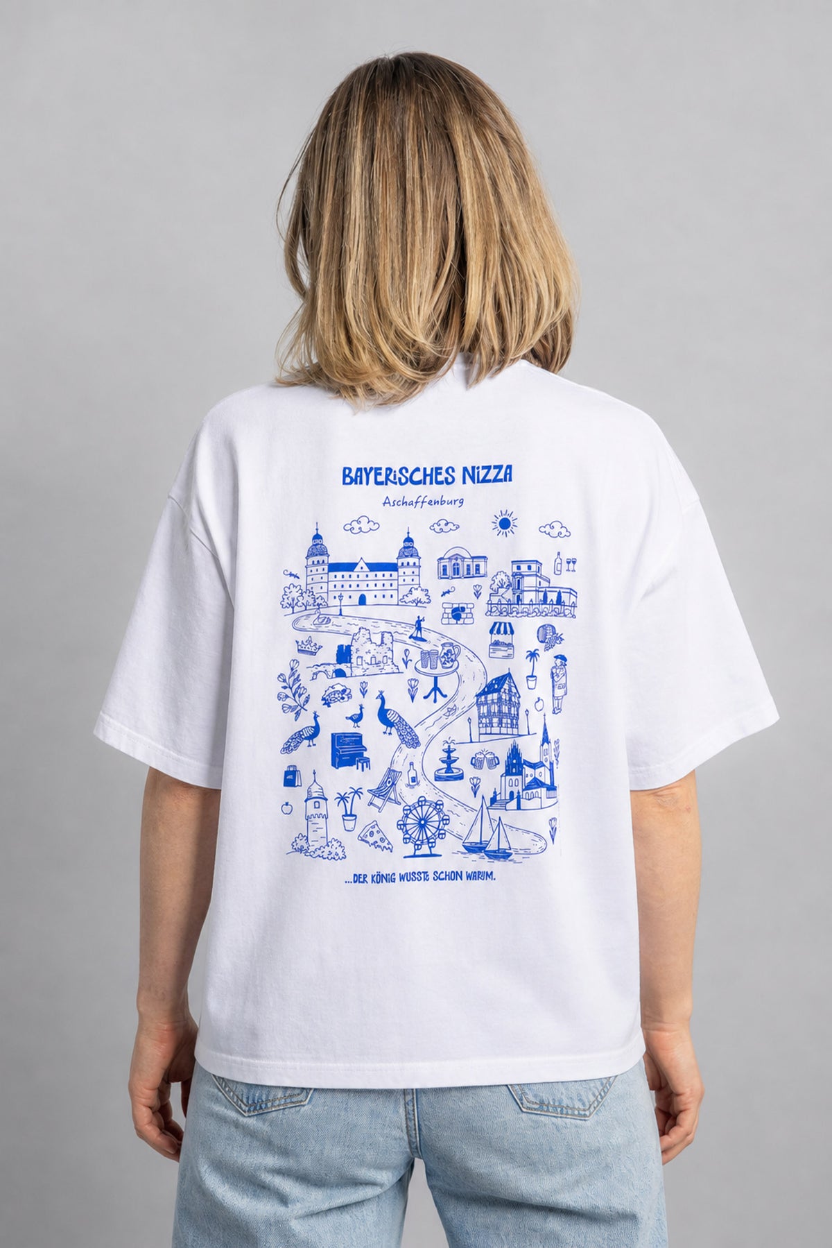 BAYERISCHES NIZZA T-Shirt BOXY