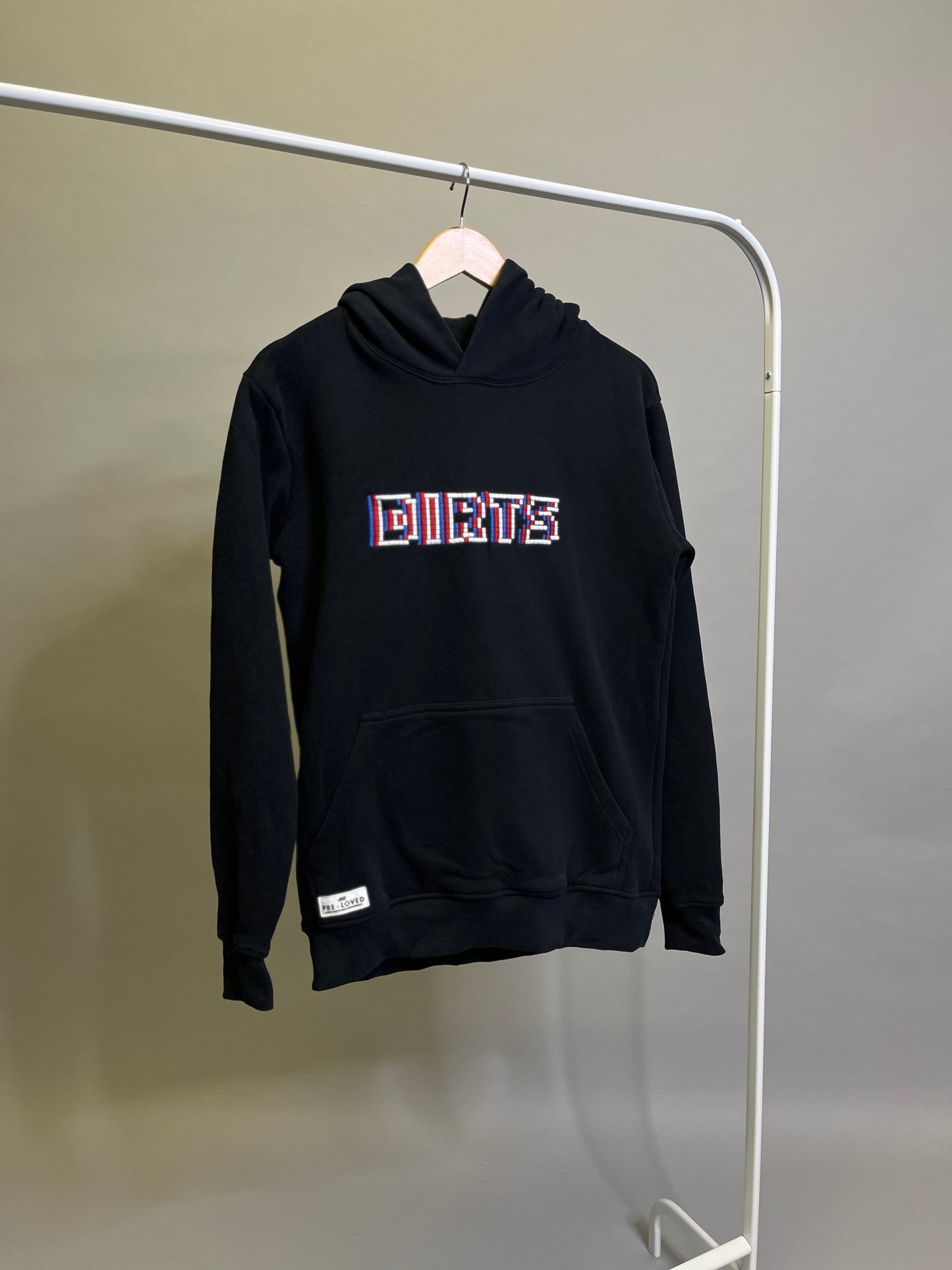 PRE-LOVED Premium Peached Pixel Hoodie, XS