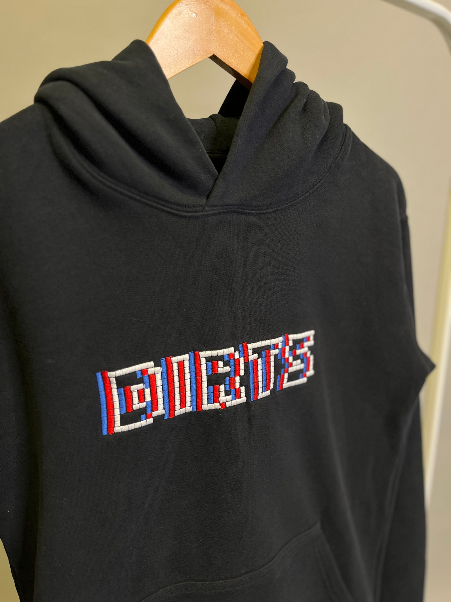 PRE-LOVED Premium Peached Pixel Hoodie, XS