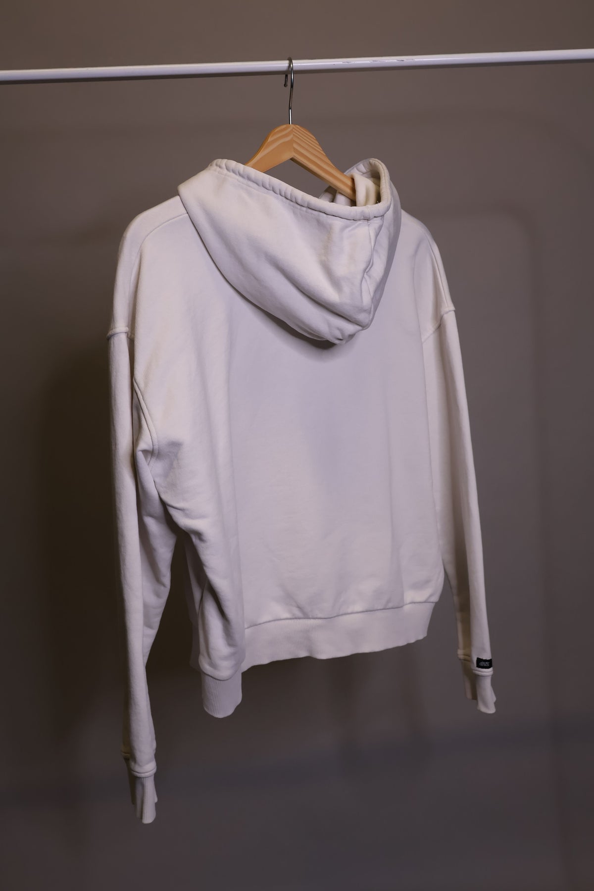 PRE-LOVED Womens Oversized Blank Hoodie, XS
