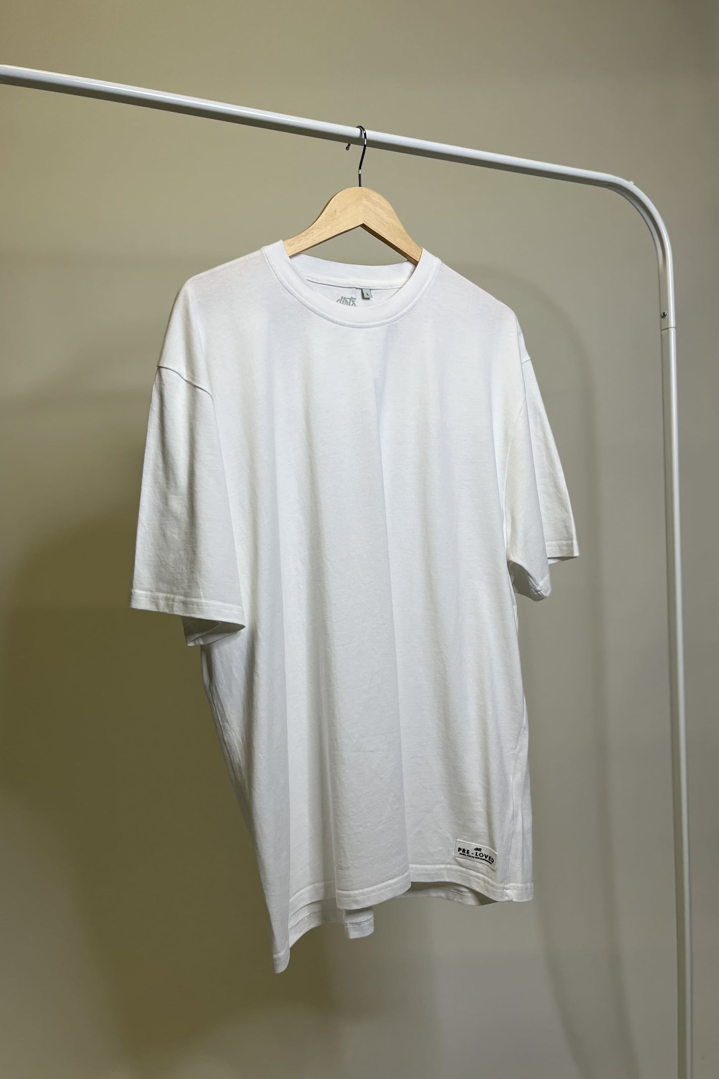 PRE-LOVED Heavy Cotton T-Shirt OVERSIZED, L