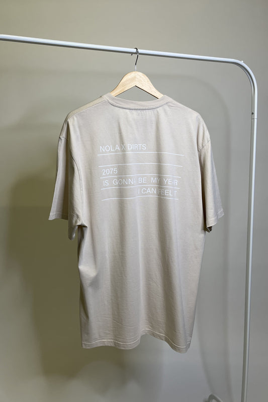 PRE-LOVED x NOLA 2075 T-Shirt OVERSIZED, XL