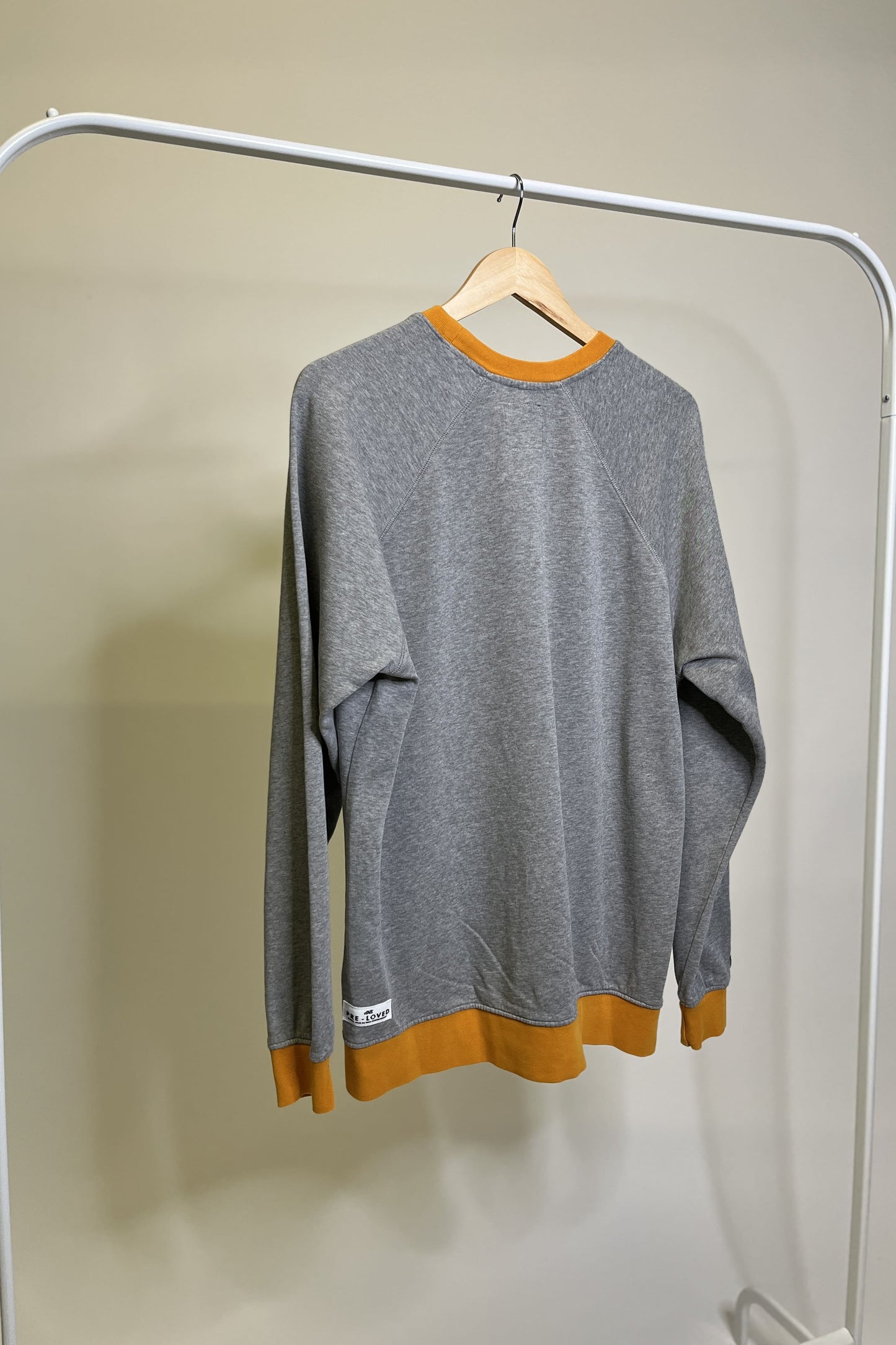 PRE-LOVED Color Block Logo Raglan, XXL