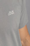 Logo T-Shirt SLIM, Silver Dust