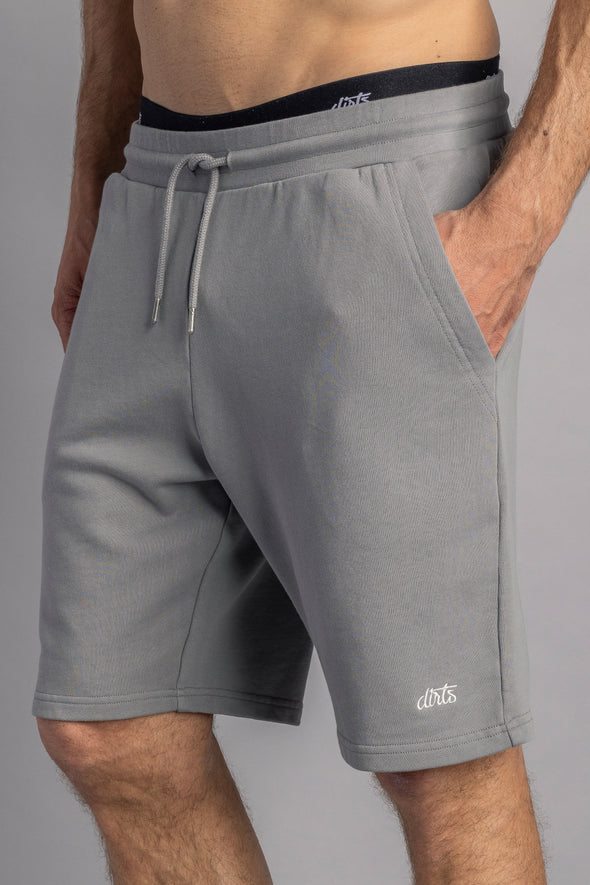 Sweatshorts Unisex, Silver Dust