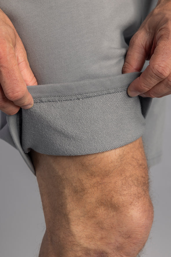 Sweatshorts Unisex, Silver Dust