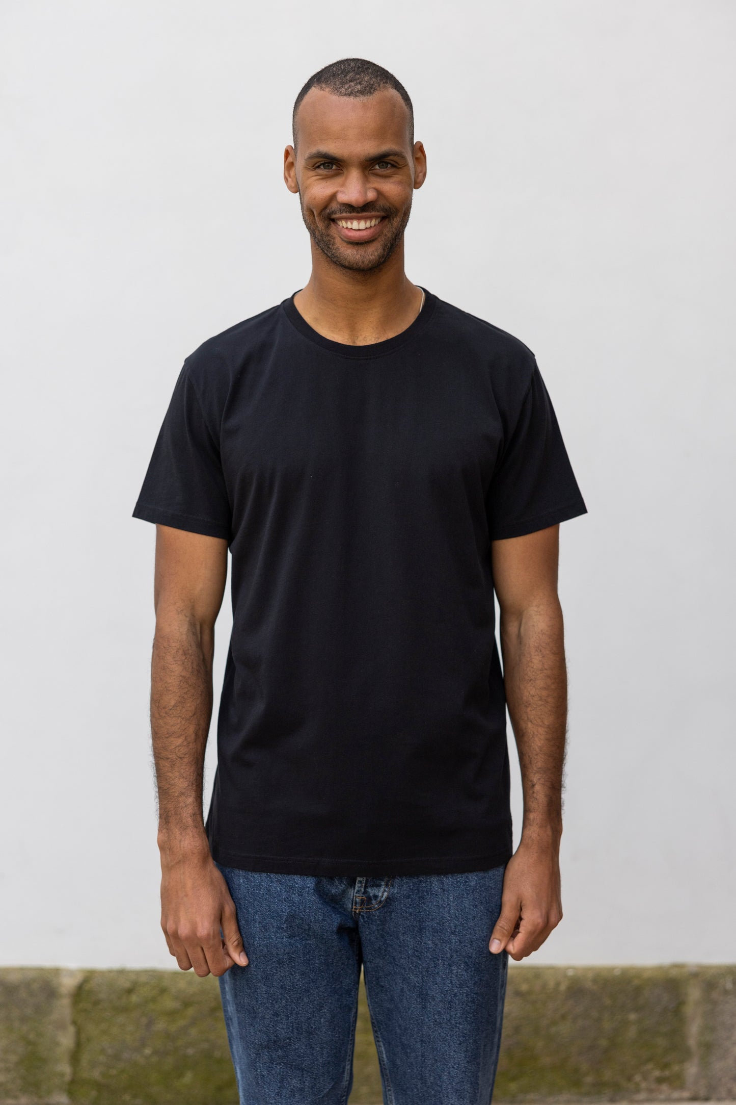 3er-Pack Premium Blank T-Shirt STANDARD 2.0, Black