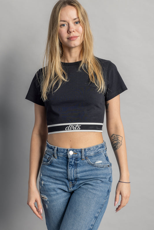 Cropped T-Shirt, Gr. S
