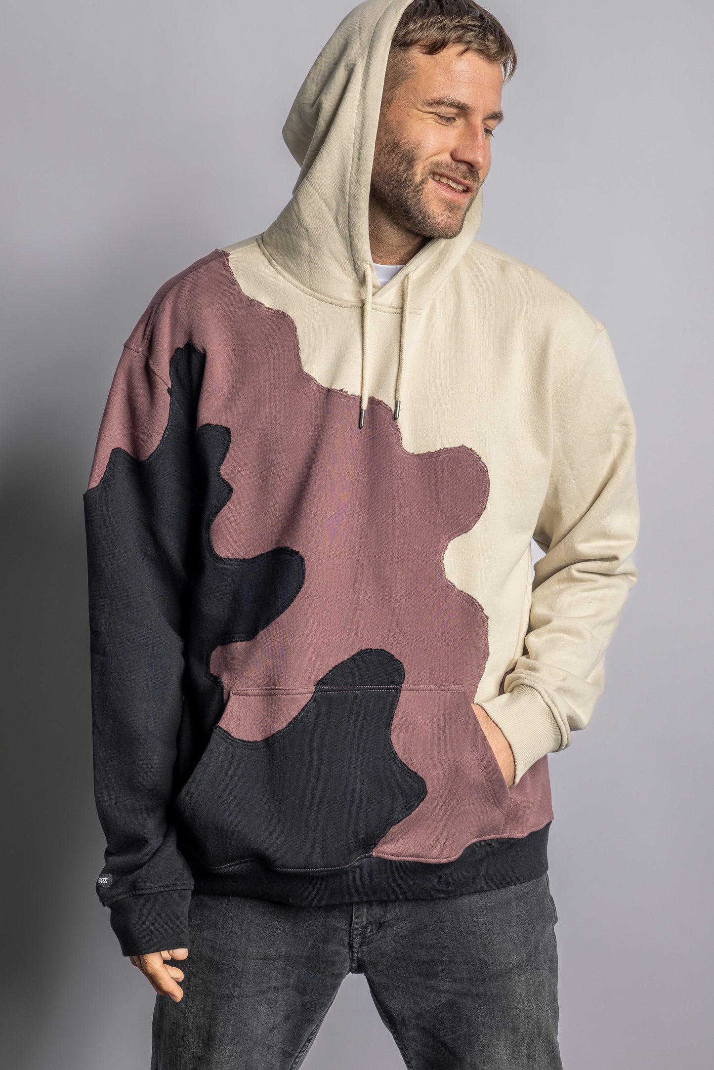 UPCYCLING Hoodie, Gr. XXL