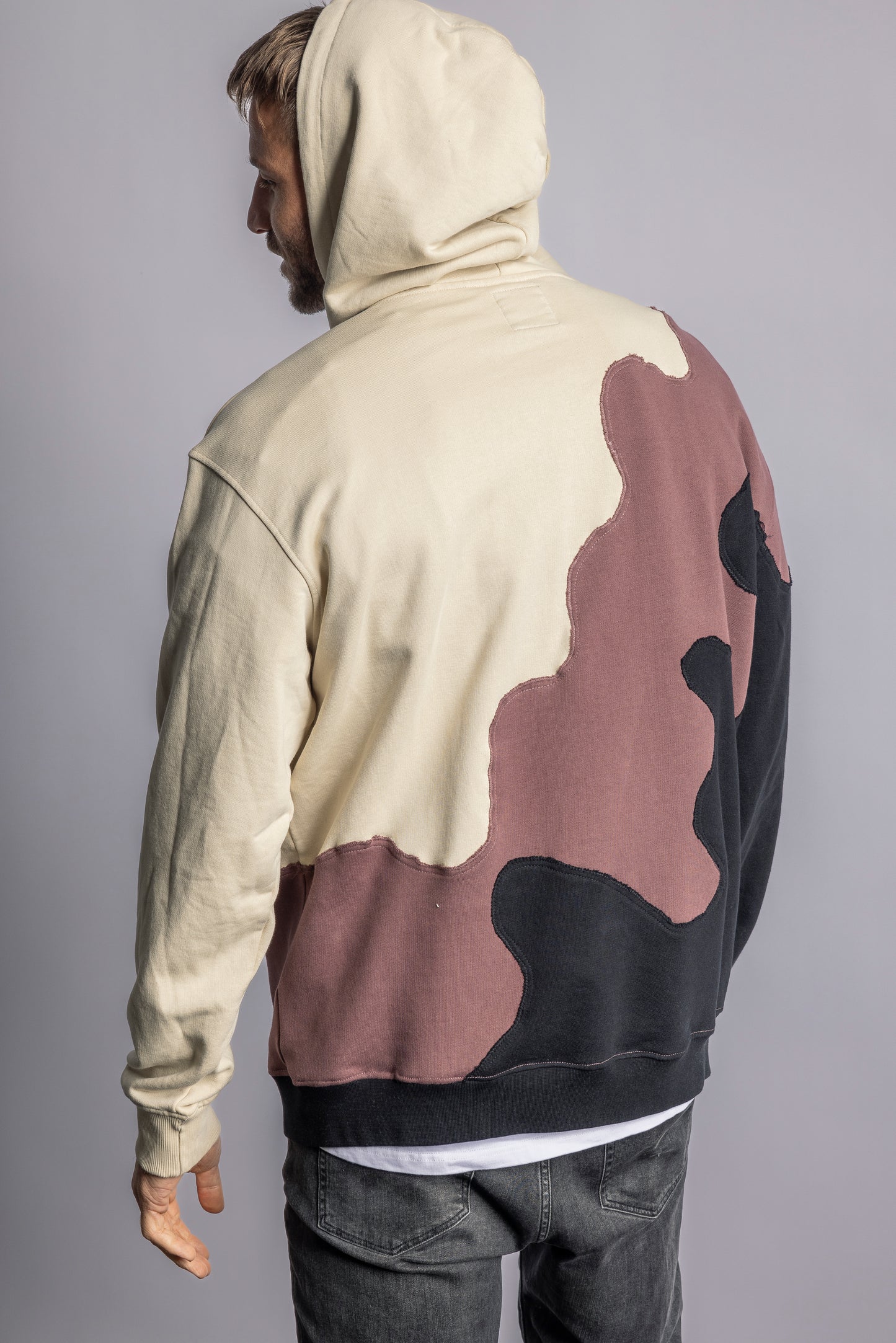 UPCYCLING Hoodie, Gr. XXL