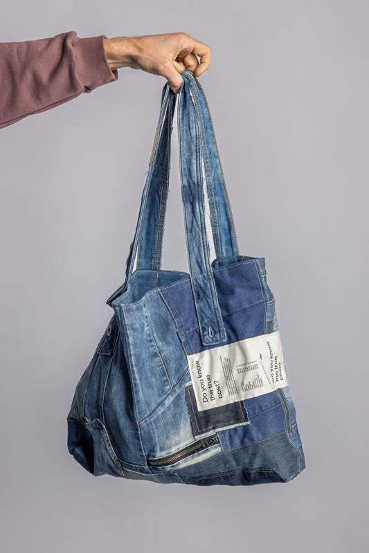 Denim Shopper Bag