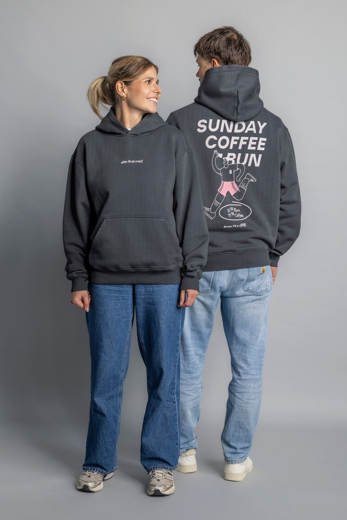 Coffee Run Oversized Hoodie