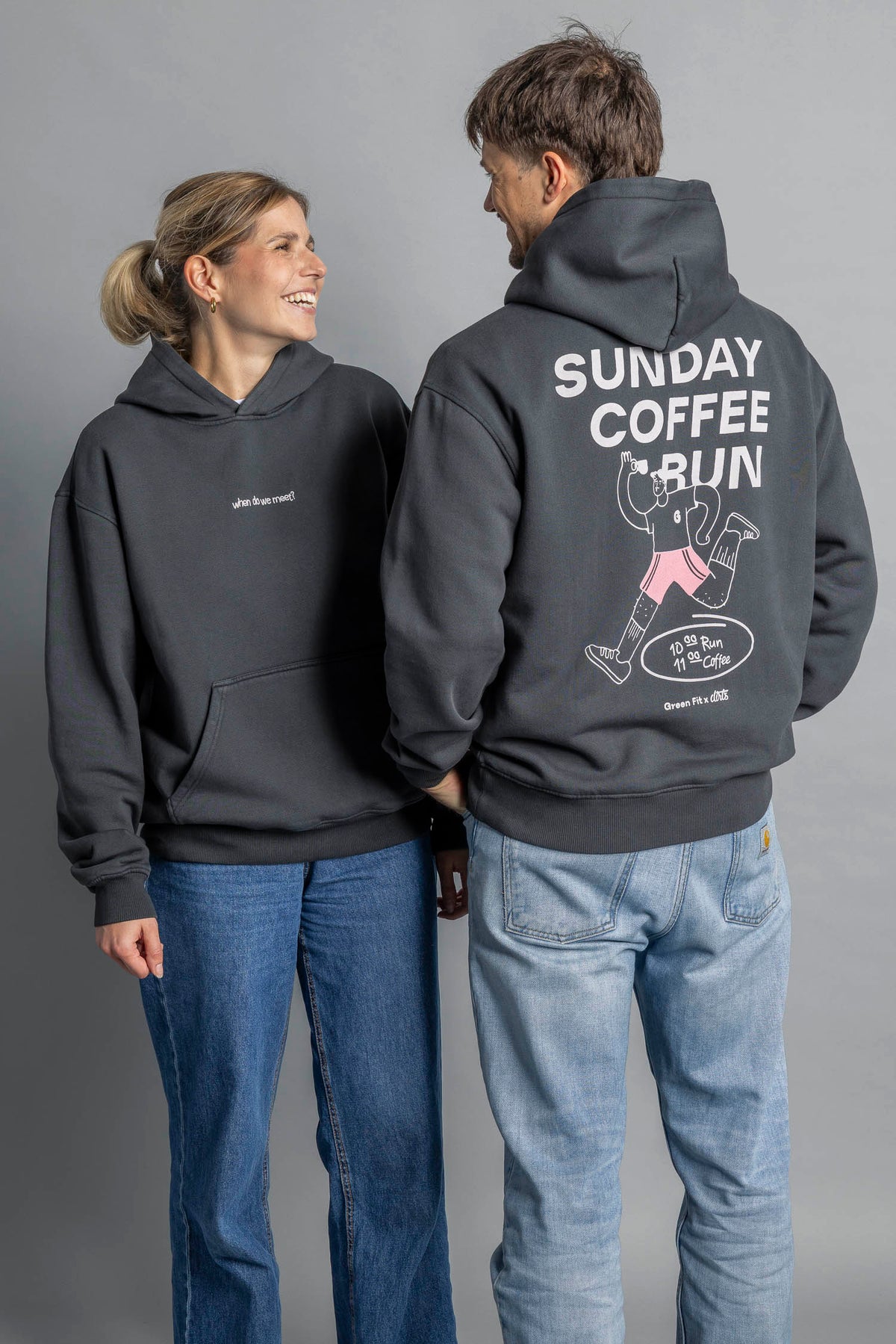Coffee Run Oversized Hoodie